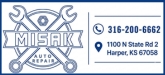 Misak Auto Repair LLC Sponsorship Banner